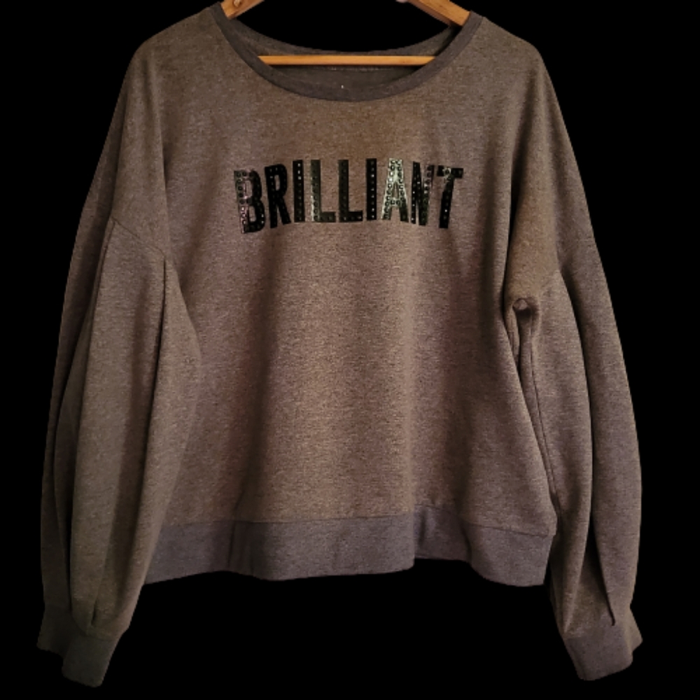 Sweat Shirt w/embroidery